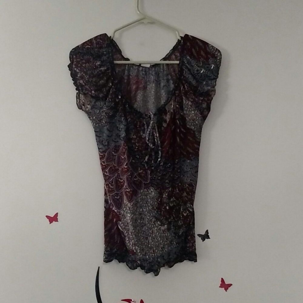 Synched waist Blouse